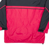 COLUMBIA Mens Ski Coat Red Colourblock XL