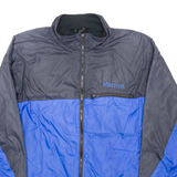 MARMOT Mens Shell Jacket Blue Nylon Colourblock M