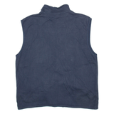 TREND COLLECTION Mens Track Gilet Blue L