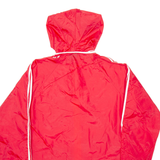 Mens Jacket Red Hooded M