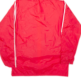 Mens Jacket Red Hooded M