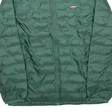 LEVI'S Mens Puffer Coat Green M