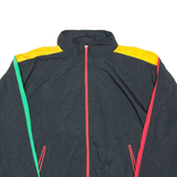 Mens Shell Jacket Black Nylon L