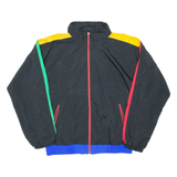 Mens Shell Jacket Black Nylon L