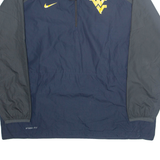 NIKE Mens Pullover Jacket Blue USA 2XL