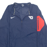 NIKE Mens Pullover Jacket Blue L