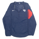 NIKE Mens Pullover Jacket Blue L
