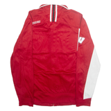 ADIDAS Mens Track Jacket Red M