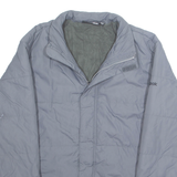 REEBOK Mens Puffer Jacket Grey L