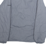 REEBOK Mens Puffer Jacket Grey L