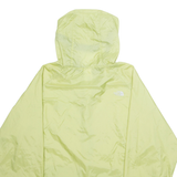 THE NORTH FACE Womens Rain Jacket Green Nylon Hooded L