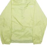 THE NORTH FACE Womens Rain Jacket Green Nylon Hooded L