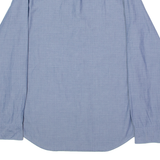 TOMMY HILFIGER New York Fit Mens Shirt Blue Spotted Long Sleeve L