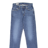 LEVI'S 511 BIG E Jeans Mens Blue Slim Straight Stone Wash W26 L30