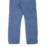 LEVI'S 501 Jeans Distressed Womens Blue Regular Straight Stone Wash W26 L26