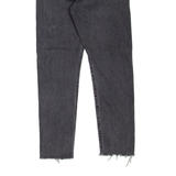 LEVI'S 501S Jeans Womens Grey Skinny Straight W28 L28
