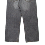 LEVI'S 501 Jeans Mens Grey Regular Straight Stone Wash W34 L25