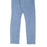 LEVI'S 501S Jeans Distressed Womens Blue Skinny Straight Stone Wash W25 L30