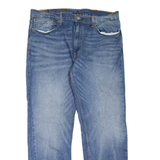 LEVI'S 559 Jeans Mens Blue Relaxed Tapered Stone Wash W38 L32