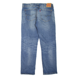 LEVI'S 559 Jeans Mens Blue Relaxed Tapered Stone Wash W38 L32