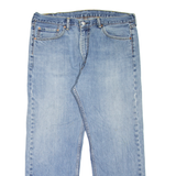 LEVI'S 505 Jeans Mens Blue Regular Straight Stone Wash W40 L30