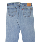 LEVI'S 505 Jeans Mens Blue Regular Straight Stone Wash W40 L30