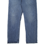 LEVI'S 505 Jeans Mens Blue Regular Straight Stone Wash W37 L30