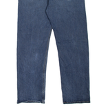 LEVI'S 505 Jeans Mens Blue Regular Straight Stone Wash W37 L30