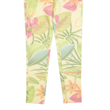 AMY VERMONT Floral Womens Trousers Yellow Slim Skinny W30 L30