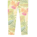 AMY VERMONT Floral Womens Trousers Yellow Slim Skinny W30 L30