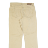 WYOMING Mens Trousers Beige Regular Straight W30 L30