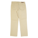 WYOMING Mens Trousers Beige Regular Straight W30 L30