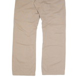 BIO COTTON Workwear Mens Trousers Beige Regular Straight W34 L30