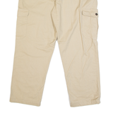 BERNWALT Cargo Mens Trousers Beige Regular Straight W38 L29