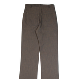 REMAKE High Rise Womens Trousers Brown Regular Flared W24 L33