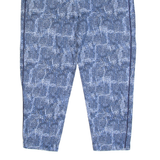 7 FOR ALL MANKIND Crazy Pattern Womens Trousers Blue Slim Skinny W32 L24