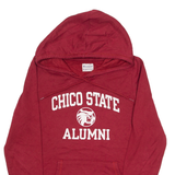 CHAMPION Womens Red Hoodie USA M