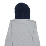 TOMMY HILFIGER 1/2 Zip Womens Grey Hoodie S