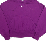 NIKE Oversized Womens Purple Hoodie S