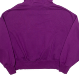 NIKE Oversized Womens Purple Hoodie S