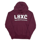 NIKE LBXC Mens Maroon Hoodie USA M