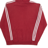 ADIDAS Mens Red Hoodie S