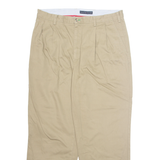 TOMMY HILFIGER Chino Mens Trousers Beige Regular Straight W38 L30