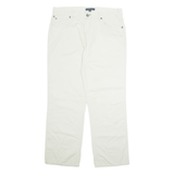 TOMMY HILFIGER Chino Mens Trousers Beige Regular Straight W36 L32