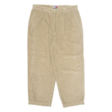 TOMMY HILFIGER Workwear Mens Trousers Beige Regular Straight W36 L27