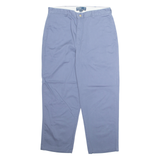 POLO RALPH LAUREN Chino Mens Trousers Purple Regular Straight W36 L27