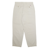 TOMMY HILFIGER Chino Mens Trousers Beige Regular Straight W36 L32