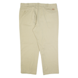 DICKIES 874 Workwear Mens Trousers Beige Regular Straight W42 L28