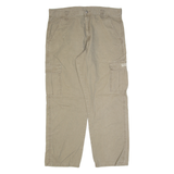 WRANGLER Cargo Mens Trousers Grey Regular Straight W36 L30