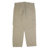 WRANGLER Cargo Mens Trousers Grey Regular Straight W36 L30